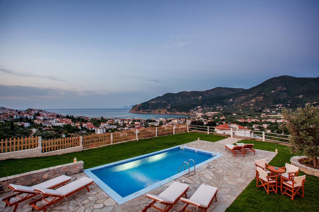 Villa Anatoli Skópelos Rom bilde