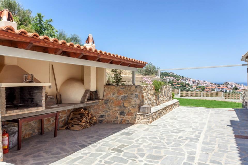 Villa Anatoli Skópelos Rom bilde